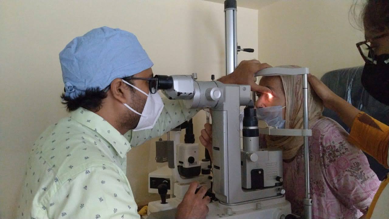 Eye specialist doctor at Ulwe Eye Clinic Navi Mumbai